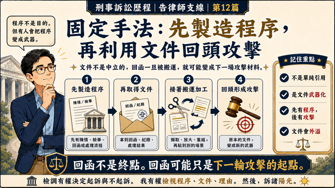第二次補充:文件武器化不是想像|結尾梗圖