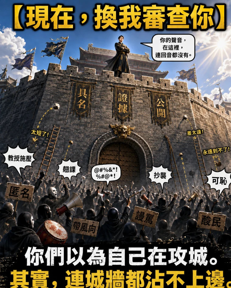 第35篇上梗圖:現在,換我審查你