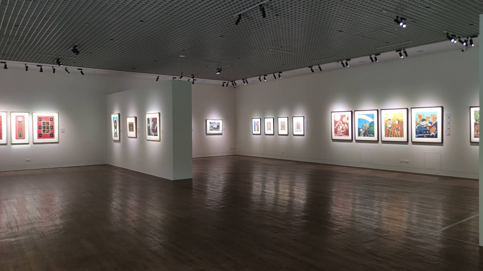 創價美術館花蓮館展場環境