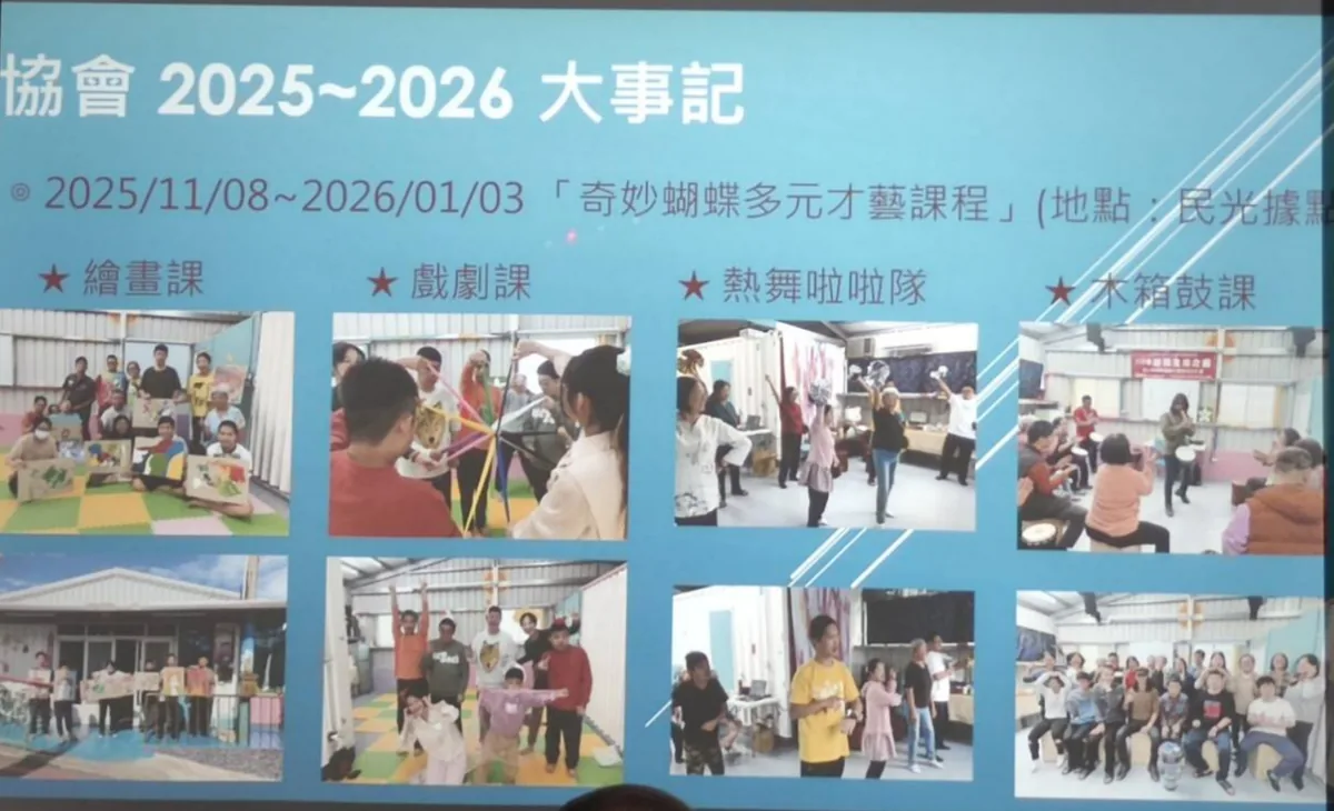 2025年11月至2026年1月,多元才藝課程