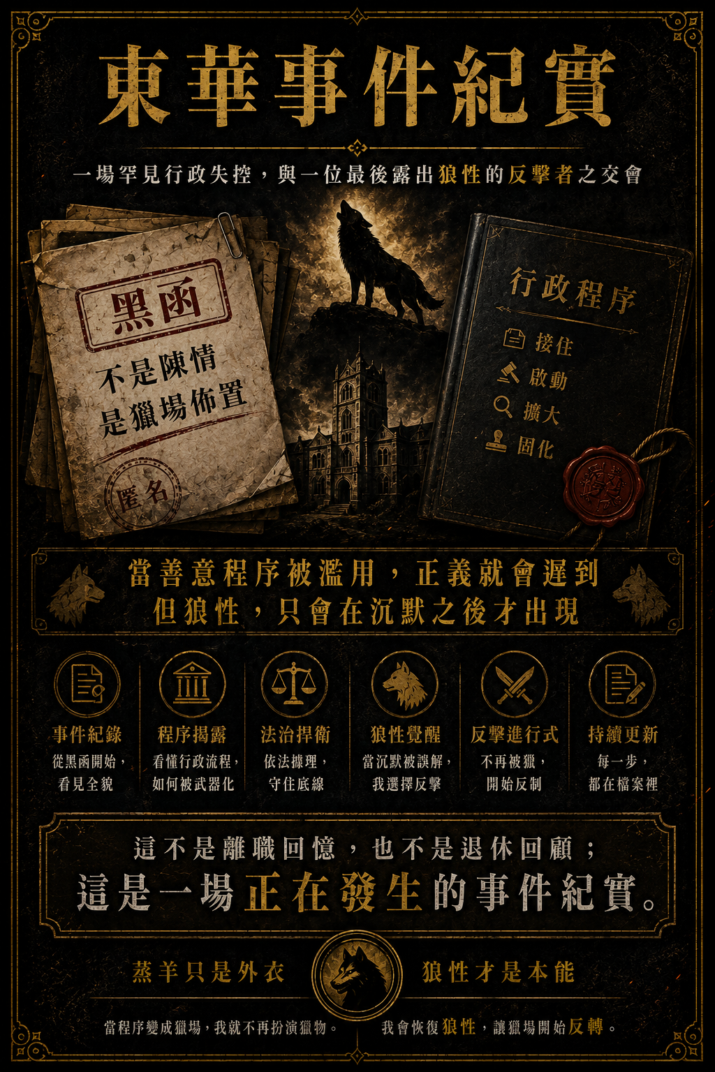 東華事件紀實｜梗圖
