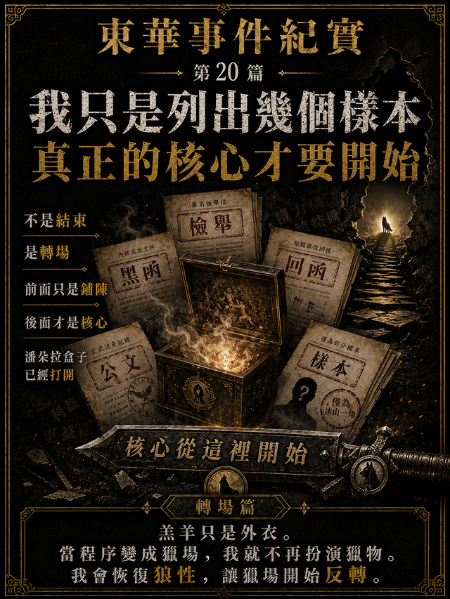 小結:我只是列出幾個樣本,真正的核心才要開始