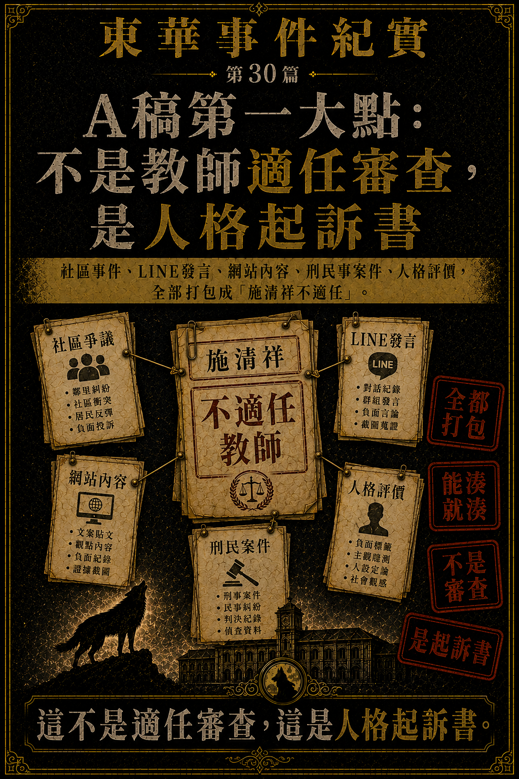 東華事件紀實第30篇梗圖