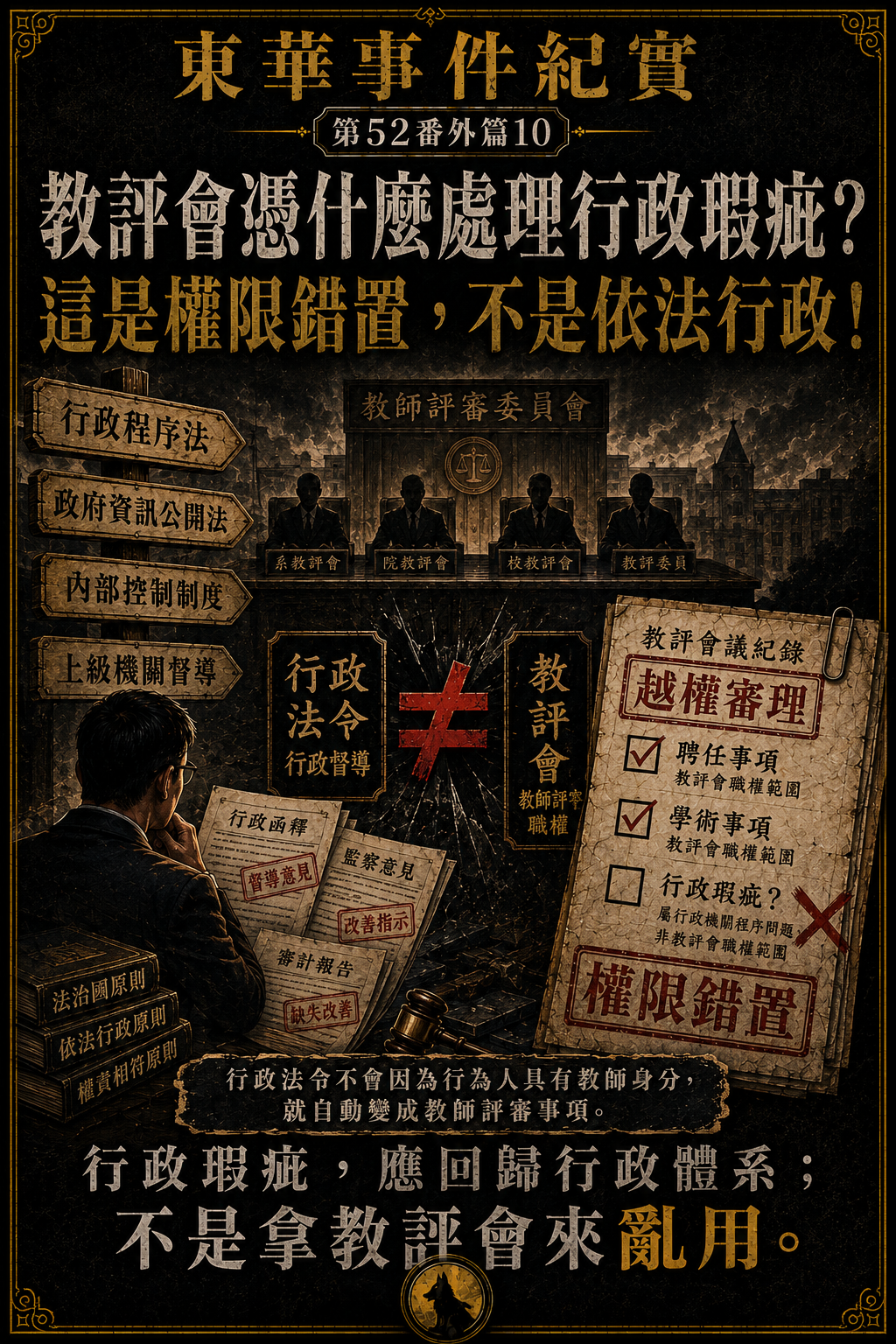精準用法律打臉校方
